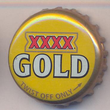 Beer cap Nr.18342: XXXX Gold produced by Castlemaine Perkins Ltd/Brisbane