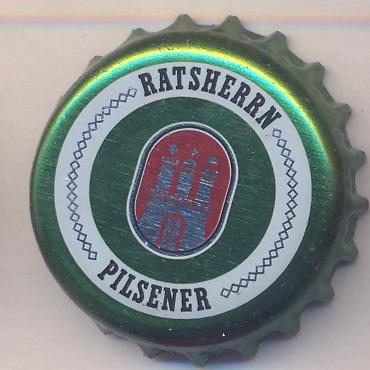 Beer cap Nr.19842: Ratsherrn Pilsener produced by Ratsherrn Vertriebs GmbH/Hamburg