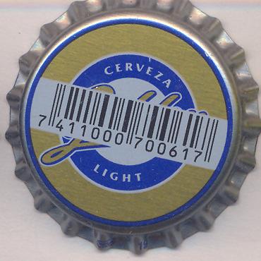 Beer cap Nr.20343: Golden Cerveza Light produced by La Constancia SA Cerveceria/San Salvador