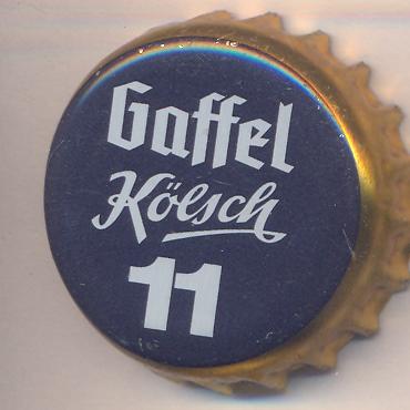 Beer cap Nr.20591: Gaffel Kölsch 11 produced by Privatbrauerei Gaffel Becker & Co./Köln