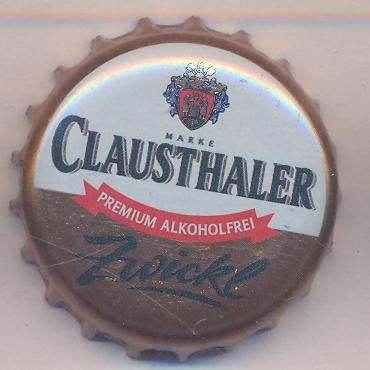 Beer cap Nr.21092: Clausthaler Zwickl produced by Binding Brauerei/Frankfurt/M.