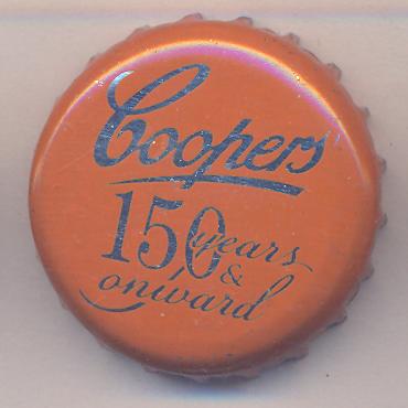 Beer cap Nr.21221: Coopers Lager produced by Coopers/Adelaide