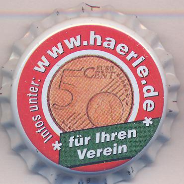Beer cap Nr.21448: H&auml;rle produced by Clemens H&auml;rle/Leutkirch