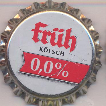 Beer cap Nr.21692: fr&uuml;h K&ouml;lsch 0,0% produced by C&ouml;lner Hofbr&auml;u Fr&uuml;h/K&ouml;ln