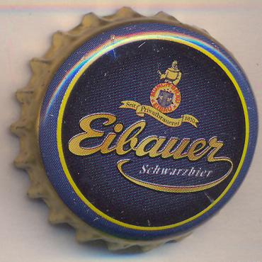 Beer cap Nr.22017: Eibauer Schwarzbier produced by M&uuml;nch-Br&auml;u Eibau GmbH/Eibau