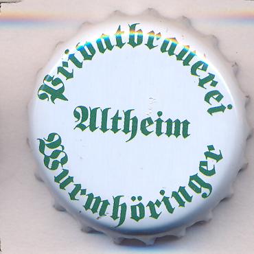 Beer cap Nr.23050: Märzenbier produced by Brauerei Franz Wurmhöringer/Altheim