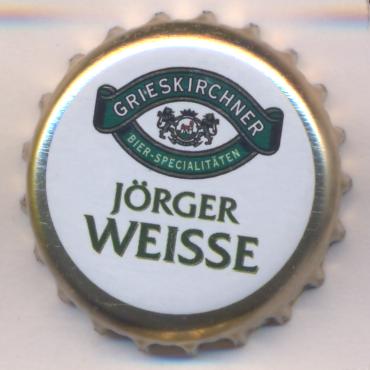 Beer cap Nr.24660: J&ouml;rger Weisse Hefetr&uuml;b produced by Brauerei Grieskirchen-AG/Grieskirchen