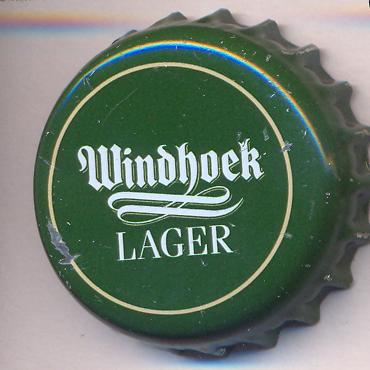 Beer cap Nr.26552: Windhoek Lager produced by Namibia Breweries Ltd/Windhoek