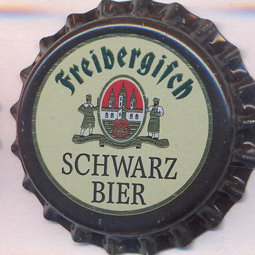 Beer cap Nr.26727: Freiberger Schwarzbier produced by Freiberger Brauhaus AG/Freiberg