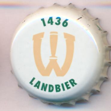Beer cap Nr.27031: Landbier 1436 produced by Wernesgr&uuml;ner Brauerei AG/Wernesgr&uuml;n