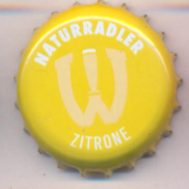 Beer cap Nr.27038: Naturradler Zitrone produced by Wernesgr&uuml;ner Brauerei AG/Wernesgr&uuml;n