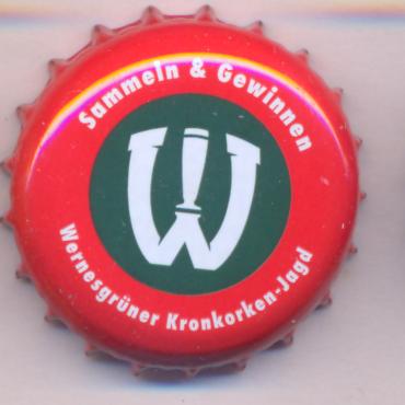 Beer cap Nr.27039: Wernesgr&uuml;ner produced by Wernesgr&uuml;ner Brauerei AG/Wernesgr&uuml;n