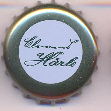 Beer cap Nr.27189: Lager Hell produced by Clemens H&auml;rle/Leutkirch