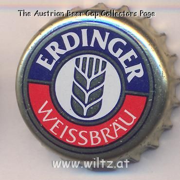 Beer cap Nr.91: Weißbier mit feiner Hefe produced by Erdinger Weissbräu/Erding