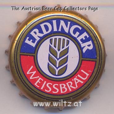 Beer cap Nr.93: Weißbier Dunkel produced by Erdinger Weissbräu/Erding