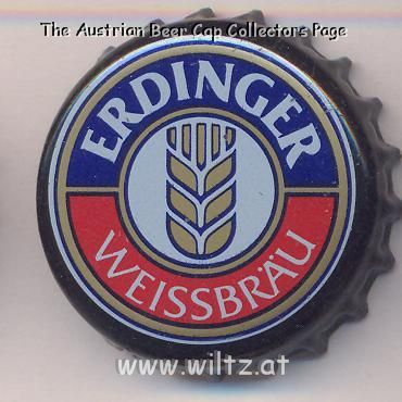 Beer cap Nr.102: Weißbier Dunkel produced by Erdinger Weissbräu/Erding