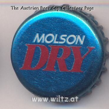 Beer cap Nr.143: Dry produced by Molson Brewing/Ontario