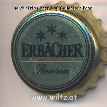 Beer cap Nr.221: Premium Pils produced by Erbacher/Erbach