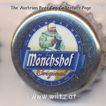 Beer cap Nr.226: Original Mönchshof Pils produced by Kulmbacher Mönchshof-Bräu GmbH/Kulmbach