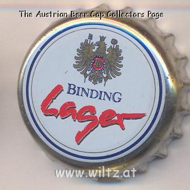 Beer cap Nr.244: Binding Lager produced by Binding Brauerei/Frankfurt/M.