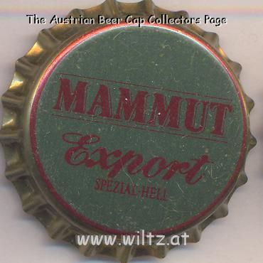 Beer cap Nr.279: Export produced by MAMMUT Getränke GmbH/Sangerhausen