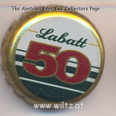 Beer cap Nr.354: Labatt 50 produced by Labatt Brewing/Ontario