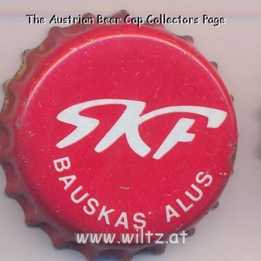 Beer cap Nr.398: SKF Bauskas Alus produced by Bauskas Brewery/Bauska