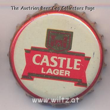 Beer cap Nr.447: Castle Lager produced by The South African Breweries/Johannesburg