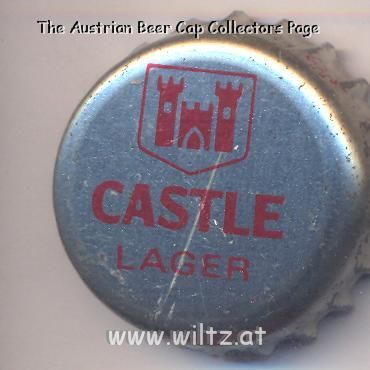 Beer cap Nr.448: Castle Lager produced by National Breweries/Harare