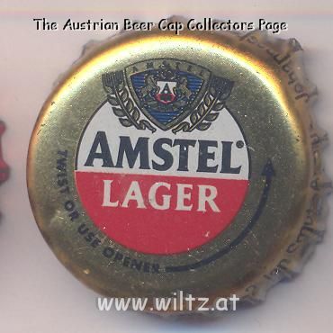 Beer cap Nr.453: Amstel Lager produced by The South African Breweries/Johannesburg