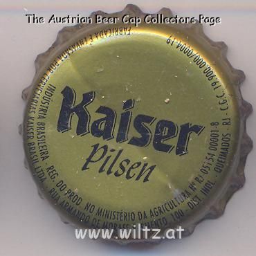 Beer cap Nr.470: Kaiser Pilsen produced by Kaiser/Gravatai