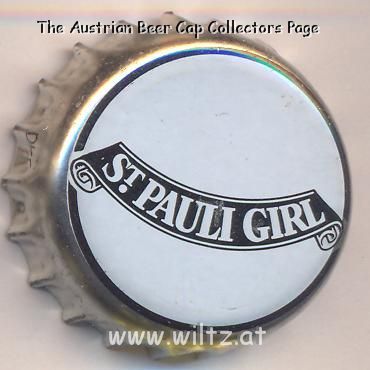 Beer cap Nr.481: St. Pauli Girl produced by Brauerei Beck GmbH & Co KG/Bremen