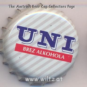 Beer cap Nr.506: Uni Brez Alkohola produced by Union/Ljubljana