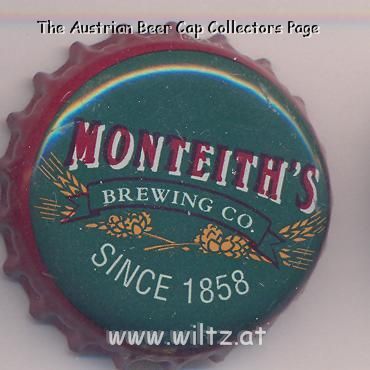 Beer cap Nr.542: Monteiths Black produced by Monteiths/Greymouth