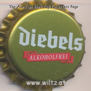 Beer cap Nr.562: Diebels Alkoholfrei produced by Diebels GmbH & Co. KG Privatbrauerei/Issum