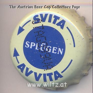 Beer cap Nr.657: Splügen produced by Birra Poretti/Milano