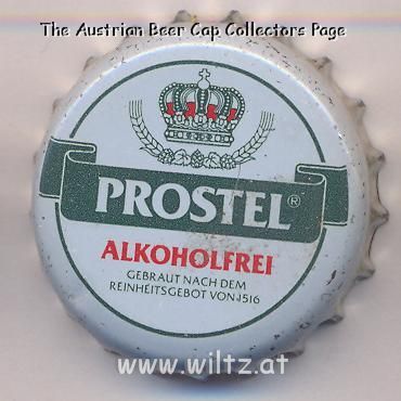 Beer cap Nr.711: Prostel Alkoholfrei produced by Kaiserdom Privatbrauerei Wörner KG/Bamberg
