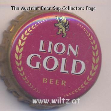 Beer cap Nr.773: Lion Gold produced by Lion Breweries/Auckland