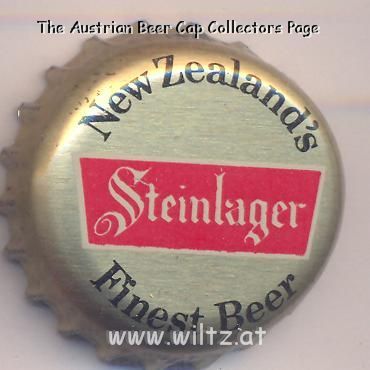 Beer cap Nr.774: Steinlager produced by New Zealands Breweries/Auckland