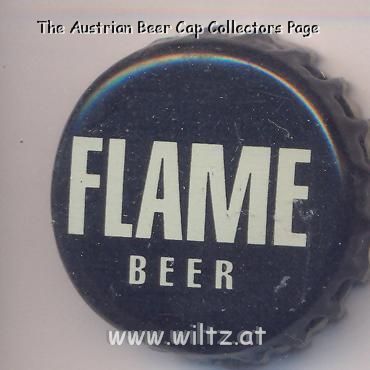 Beer cap Nr.778: Flame Beer produced by Black Dog Brewery/Auckland