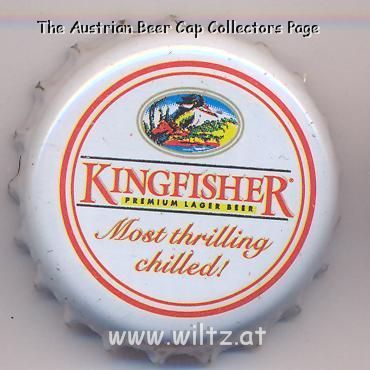 Beer cap Nr.783: Kingfisher Premium Lager Beer produced by M/S United Breweries Ltd/Bangalore