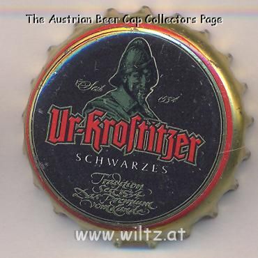 Beer cap Nr.799: Ur-Krostitzer Schwarzbier produced by Krostitzer Brauerei GmbH/Krostitz