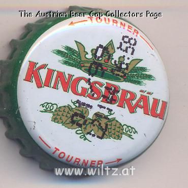 Beer cap Nr.836: Kings Bräu produced by Kingsbräu/Pagny-Sur-Meuse