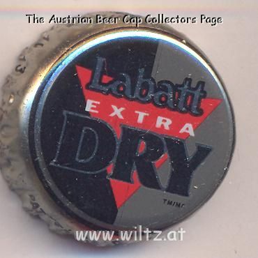 Beer cap Nr.858: Extra Dry produced by Labatt Brewing/Ontario