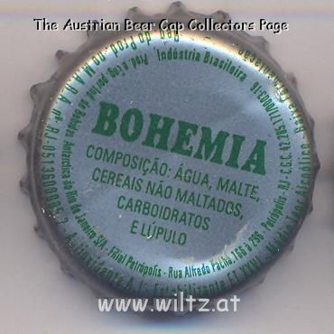 Beer cap Nr.887: Bohemia produced by Antarctica/Petropolis