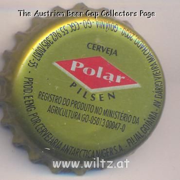Beer cap Nr.897: Polar produced by Antarctica/Gioania