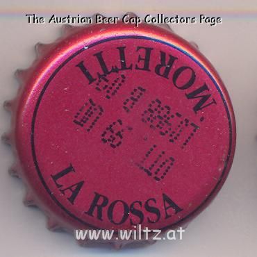 Beer cap Nr.904: Birra Moretti La Rossa produced by Birra Moretti/San Giorgio Nogaro