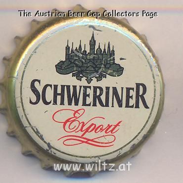 Beer cap Nr.937: Export produced by Schweriner Schlossbrauerei GmbH/Schwerin
