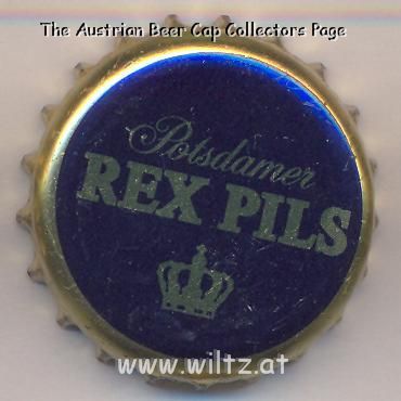 Beer cap Nr.948: Rex Pils produced by Berliner Kindl Brauerei AG/Berlin
