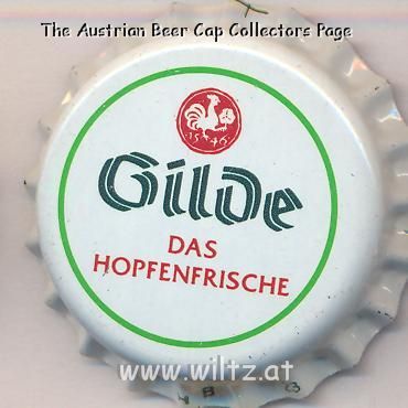 Beer cap Nr.962: Gilde Pilsener produced by Gilde-Brauerei AG/Hannover